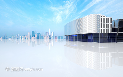 大氣商務(wù)建筑